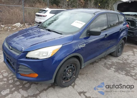 2016 Ford Escape S из США, поврежденный, VIN 1FMCU0F75GUC41671